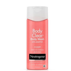 Neutrogena 露得清 Body Clear 沐浴露 粉色葡萄柚 250ml*3瓶 *2件