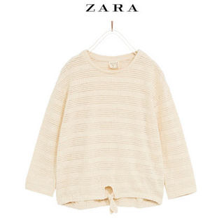  ZARA 童装 06050609712 结饰纹理绒布衫