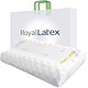 网易考拉黑卡会员：Royal Latex 皇家 天然狼牙乳胶枕头  一对装 60*37*10/12cm