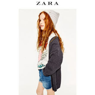 ZARA 童装 07901606819 纹理长款外套