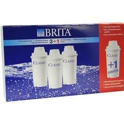 BRITA 碧然德 第一代家用滤水壶滤芯 经典款 4个装 