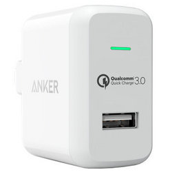 ANKER 18W 第二代 QC3.0 快速充电器