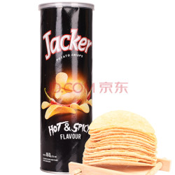 Jacker 杰克 薯片 香辣味 160g/罐 *13件