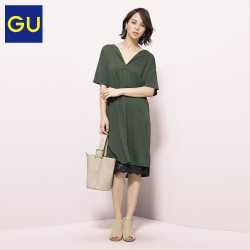 GU 极优 287055 女士连衣裙