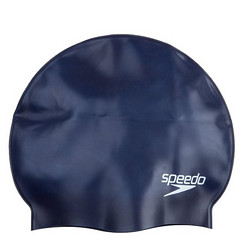 SPEEDO 速比涛 Plain Flat Silicone Cap 中性泳帽 