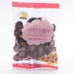 【京东超市】来伊份 坚果炒货 休闲食品 话梅味瓜子250g *2件