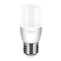 【京东超市】美的(Midea)led灯泡球泡灯 E27大螺口 5w 柱型泡 5700K日光色