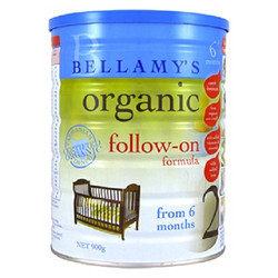 BELLAMY'S 贝拉米 有机婴幼儿奶粉 2段 900g 