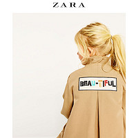 ZARA  01076882707 童装 叠层装饰和补丁衬衫外套