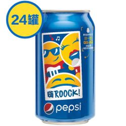 pepsi 百事 可乐碳酸汽水330ml×24罐