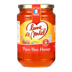Lune de miel 蜜月 原味蜂蜜 玻璃瓶装 1kg *3件