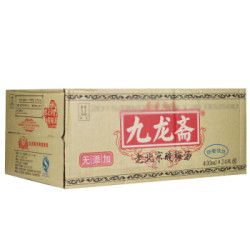 九龙斋 酸梅汤 400ml*24瓶/箱 *3件