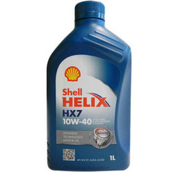 Shell 壳牌 Helix HX7 喜力 10W-40 蓝壳 A3/B4 SN级 合成机油  1L