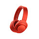 SONY 索尼 MDR-100ABN h.ear on Wireless NC 无线降噪立体声耳机 红