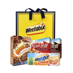 Weetabix 维他麦 谷物早餐甄选礼盒 865g *5件