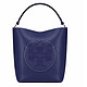  TORY BURCH 汤丽柏琦 PERFORATED-LOGO HOBO 女士真皮单肩手提包　