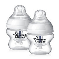 tommee tippee 汤美天地 智能感温导管防胀气奶瓶 150ml  2个装 *2件