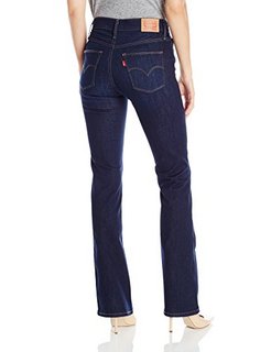 Levi's 李维斯 Slimming 女士微喇牛仔裤