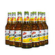 【京东超市】青岛汉斯（han's）啤酒 小木屋 果啤 508ml*9瓶