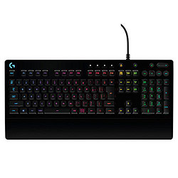 Logitech 罗技 G213 Prodigy RGB薄膜游戏键盘 欧姆龙机械手感