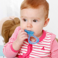 Nuby 努比 Chewbies 宝宝硅胶牙胶