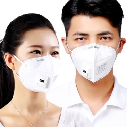 3M 9001V 耳戴式口罩 3只装+一次性口罩 50只