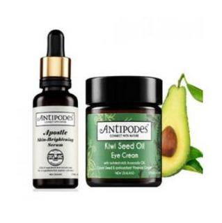  ANTIPODES 亮白精华液 30ml+奇异果籽油眼霜 30ml