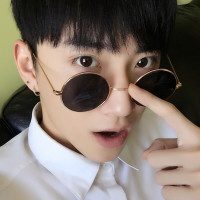IVE 爱.唯依 圆形复古太子镜