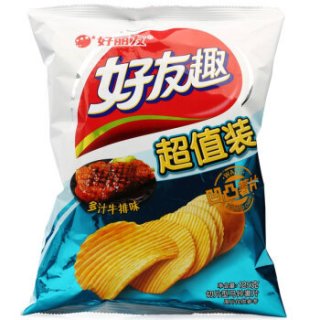 orion 好丽友 好友趣 多汁牛排味 薯片 125g