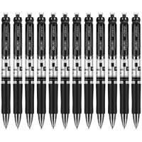 deli 得力 33388 按动式中性笔 0.5mm 12支装