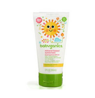 babyganics 甘尼克宝贝 天然矿物儿童防晒霜 SPF50 59ml *5件