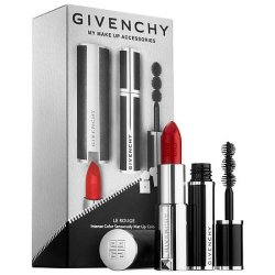 GIVENCHY 纪梵希 小羊皮香吻唇膏 306正红色+Noir Couture高定睫毛膏