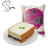 芭米 纽尔多 黑米紫米面包 1100g