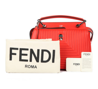 FENDI 芬迪 8BN299 女士羊皮DOT.COM手提斜挎包