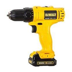 DEWALT 得伟 DCD701C1 10.8V 经济型锂电充电式电钻 