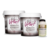 中亚PrimeDay: TITAN 堤丹 天鹅绒系列 儿童乳胶漆套装(4L面漆*2桶+1L底漆*1桶)
