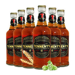 【京东超市】英国进口啤酒 Tennent 替牌 威士忌橡木啤酒 组合装330ml*6瓶