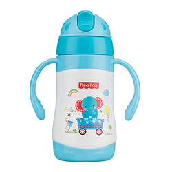 Fisher-Price 费雪 儿童保温杯带吸管  300ml