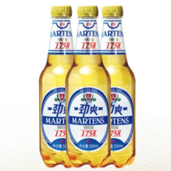 MARTENS 麦氏 1758 8°P 劲爽啤酒 500ml*24瓶