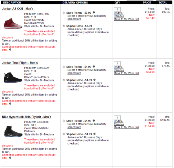 Foot Locker 独立日促销 清仓区运动鞋服(含AJ、NIKE、UNDER ARMOUR等)