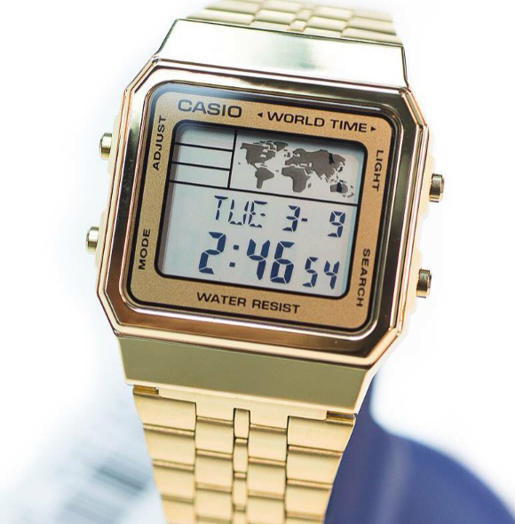 银联专享casio卡西欧a500wga9df男士时装腕表