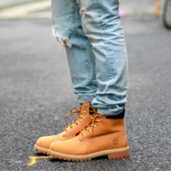 Timberland 6英寸 12909 大童款工装靴