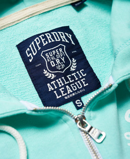 Superdry 极度干燥 Athletic League Loopback 女款拉链帽衫