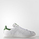 限尺码：adidas 阿迪达斯 三叶草 STAN SMITH M20605 女款休闲运动鞋 绿尾