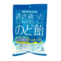 UHA 悠哈 味觉糖 通透薄荷喉糖  92g×6袋