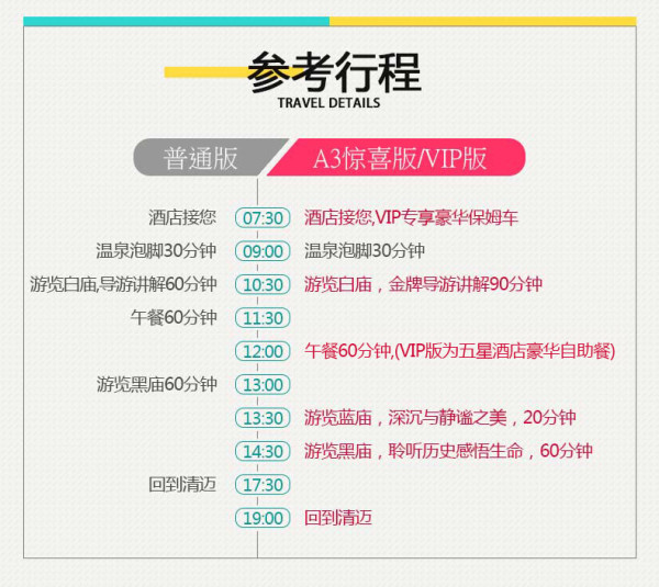 当地玩乐：泰国清迈一日游黑白蓝庙 