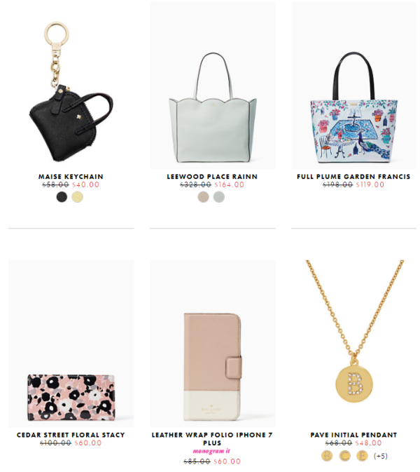 Kate Spade NEW YORK美国官网 促销区包包配饰