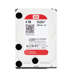 WD 西部数据 红盘 4TB SATA6Gb/s 64M 台式机硬盘(WD40EFRX)