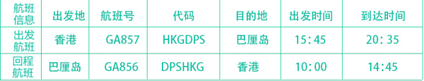 港澳深-巴厘岛5-8天自由行