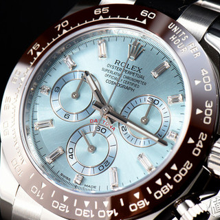 ROLEX 劳力士 Cosmograph Daytona 冰蓝铂金迪通拿 116506IBLSO 男士机械腕表